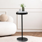 Versatile Side Table Round Tabletop Small Lightweight  Space-Saving