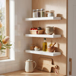 Floating Wall Shelves Set 3 MDF Display | HomeAndLiving