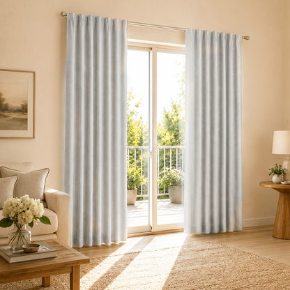 Marlow 2 Panels Blackout Curtains Linen Look Curtain Draperies Window Bedroom