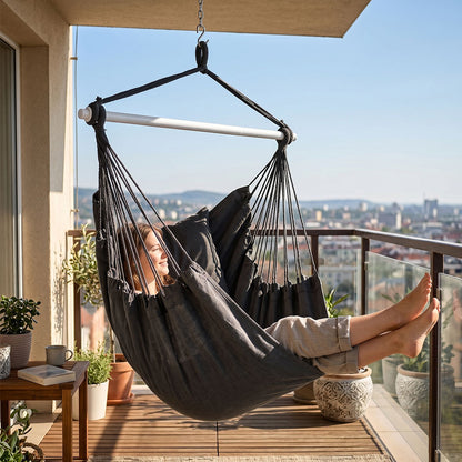 Hammock Swing Chair 150kg Cushions Outdoor | HomeAndLiving - 8