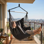 Hammock Swing Chair 150kg Cushions Outdoor | HomeAndLiving