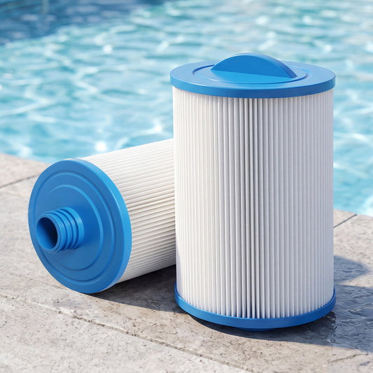 Cleanflo 2x Pool Filters Cartridge PWW50 Spa Filter Replacement Reusable - 8