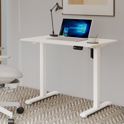 Electric Standing Desk Adjustable Height 80x60x72cm
