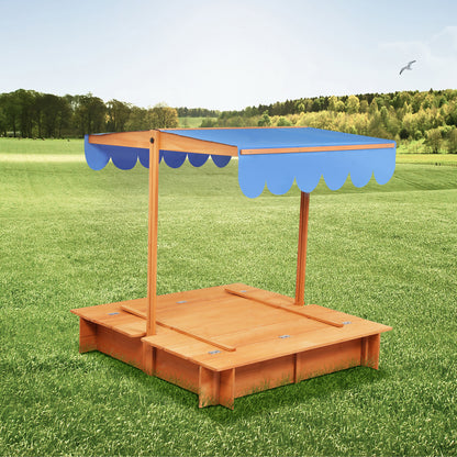 Wooden Sandbox Large 112x112x112cm