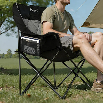 Folding Camping Chair Extra Large 60x60x100cm