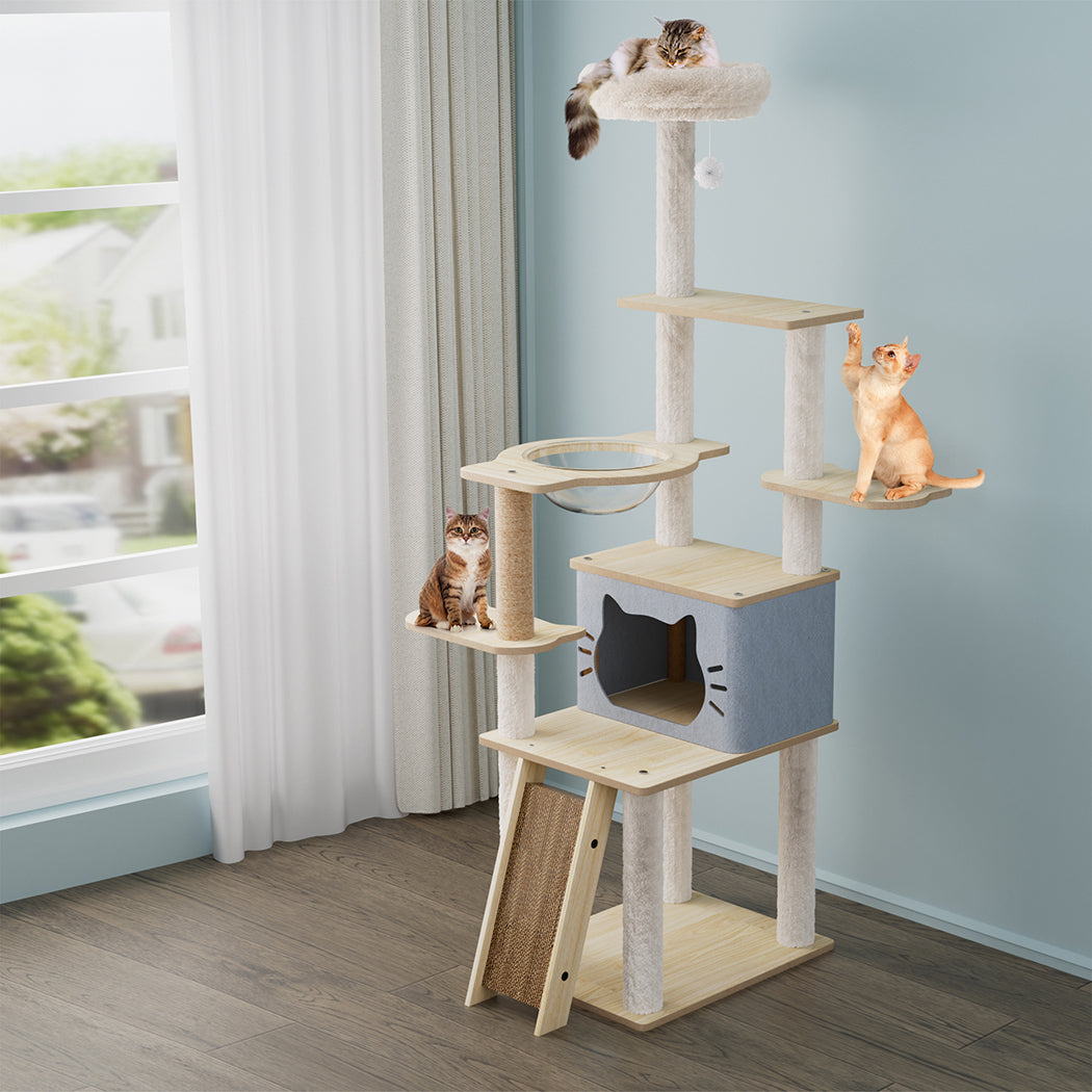 Cat Tree Tower Large Scratcher 50x40x160cm
