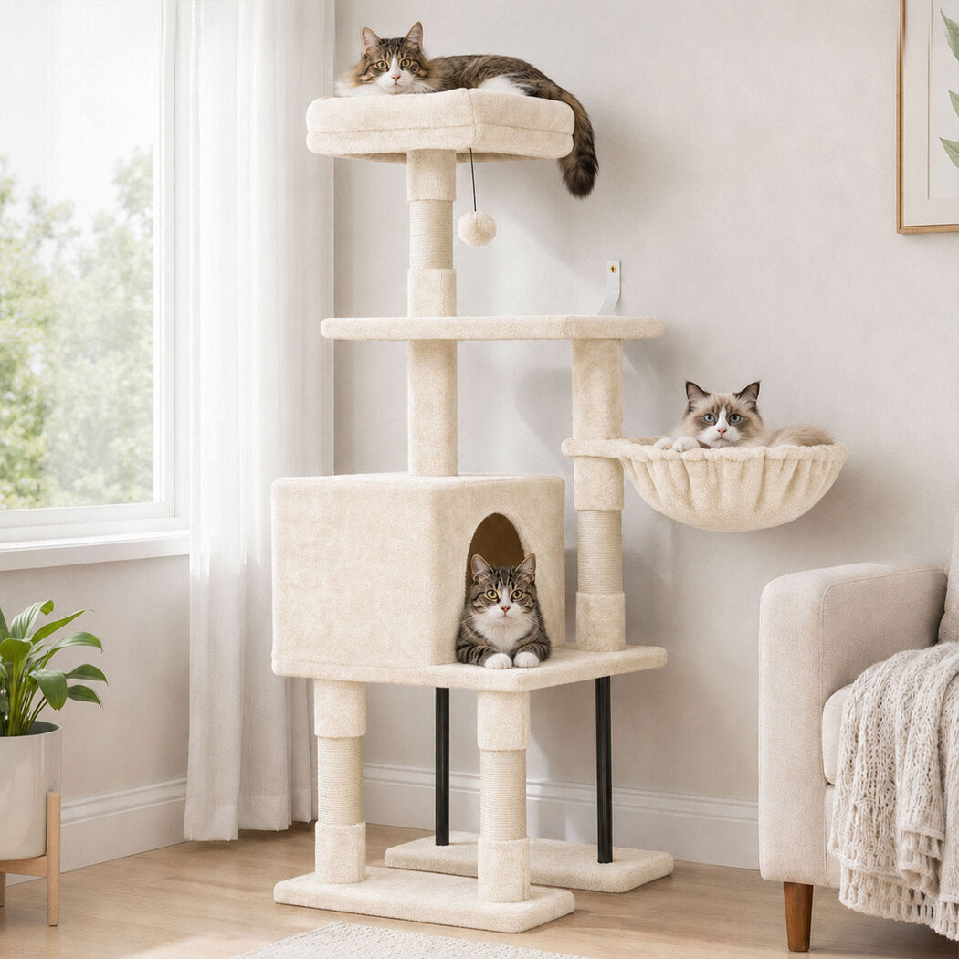 Cat Tree Multi-Level Bed 42x40cm