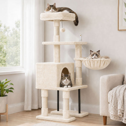 Cat Tree Multi-Level Bed 42x40cm
