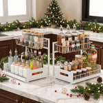 Under Sink Storage Rack 2-Tier Cabinet Organiser | HomeAndLi