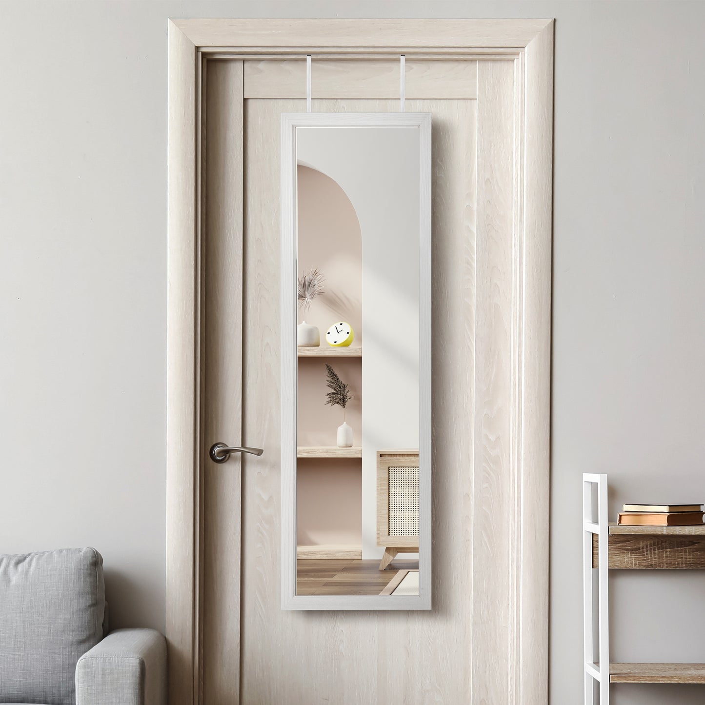 Premium Mirror Jewellery Cabinet LED  Sleek Modern Look Classic