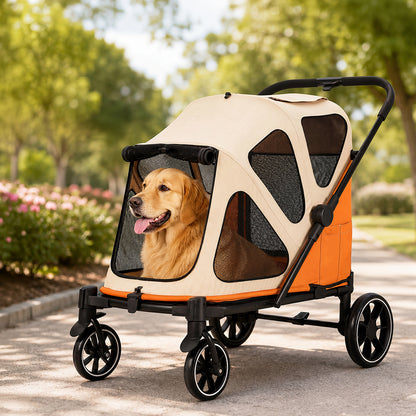 Dog Stroller Foldable Mesh 16x26cm