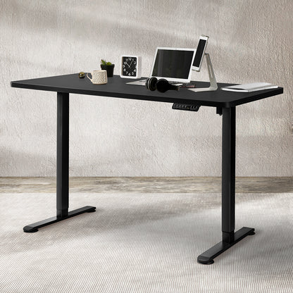 Stylish Motorised Standing Desk Height 120cm Black 800x 1.5MM  Soft