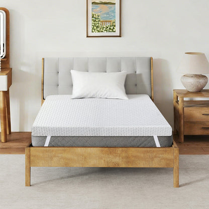Memory Foam Mattress Topper 10cm Thick 203x107x10cm