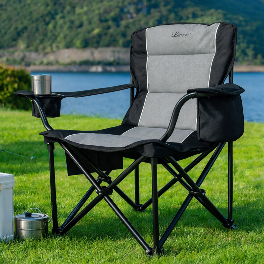 Folding Camping Chair Large 55x55x100cm