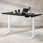 Ergonomic Motorised Standing Desk Adjustable 140cm Black 1000x 1MM