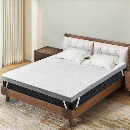Memory Foam Mattress Topper Double 137x190x8cm