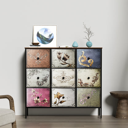 Minimalist 9 Chest of Drawers Storage Cabinet  Premium Quality Build