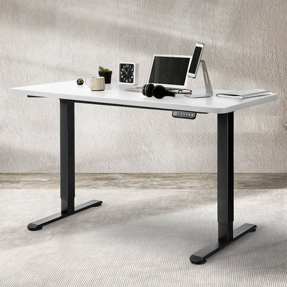 Functional Motorised Standing Desk Adjustable 120cm White 800x 1.5MM