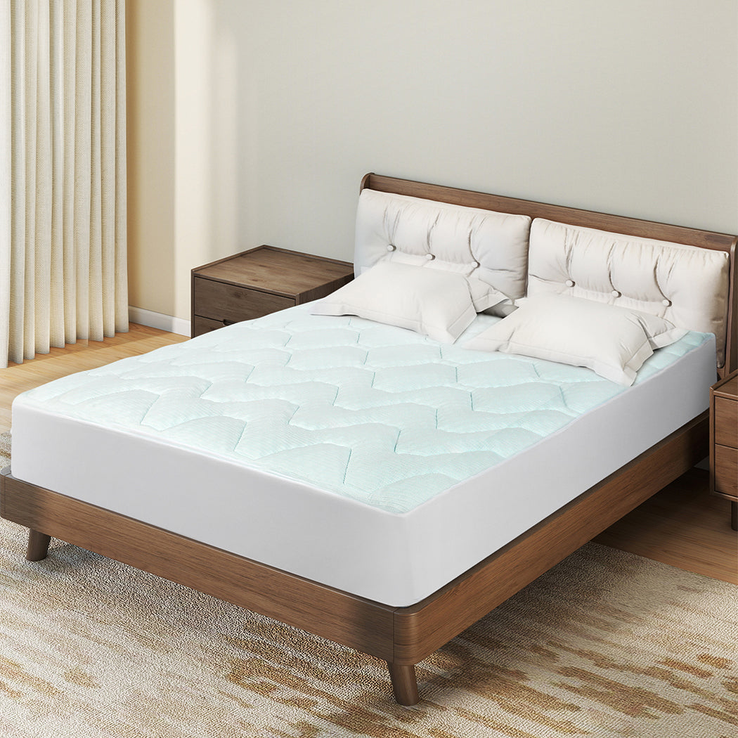 Memory Foam Mattress Topper King Size 203x183x3cm