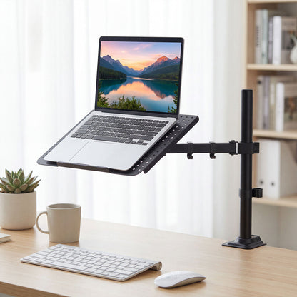 Single Monitor Arm Desk Mount Adjustable 75x75cm