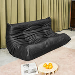 Minimalist 2 Seaters Floor Sofa Caterpillar Lounge Comfortable
