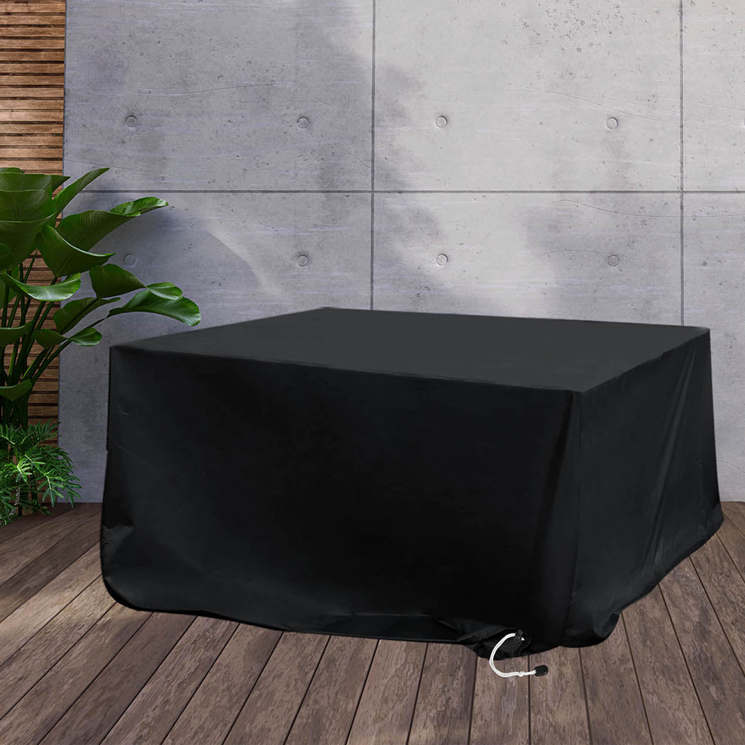 Versatile Outdoor Furniture Cover Garden Black 30cm Extension