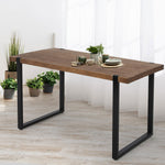 Contemporary Dining Table Industrial Wooden  Soft Cushion Classic