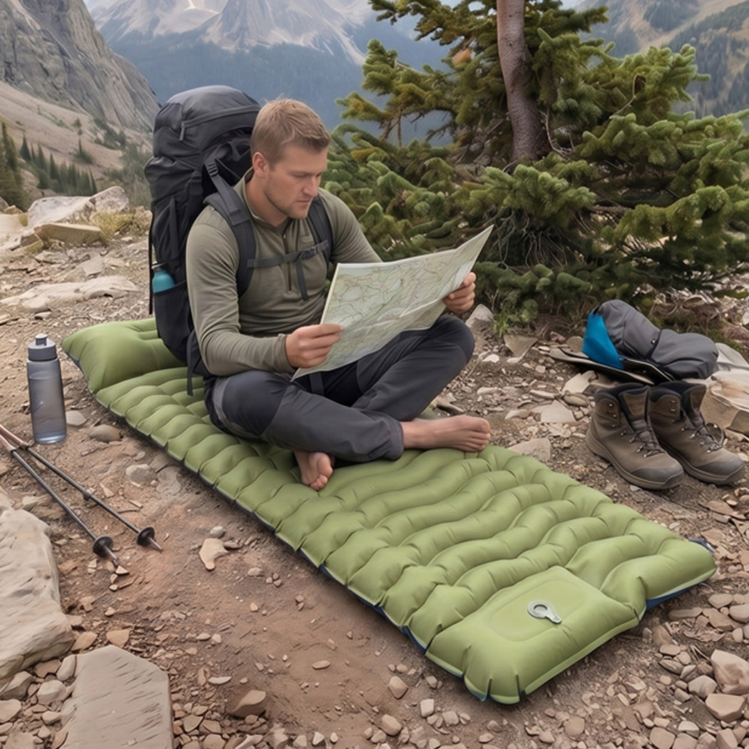 Inflatable Camping Sleeping Pad Ultralight Mat | HomeAndLivi - 8