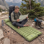 Inflatable Camping Sleeping Pad Ultralight Mat | HomeAndLivi