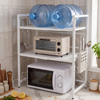 Microwave Shelf 3 Tier Adjustable Kitchen Rack | HomeAndLivi - 8