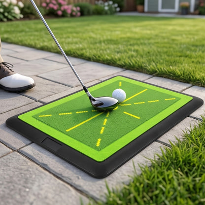 Golf Hitting Mat Swing Feedback 42x32x1.5cm