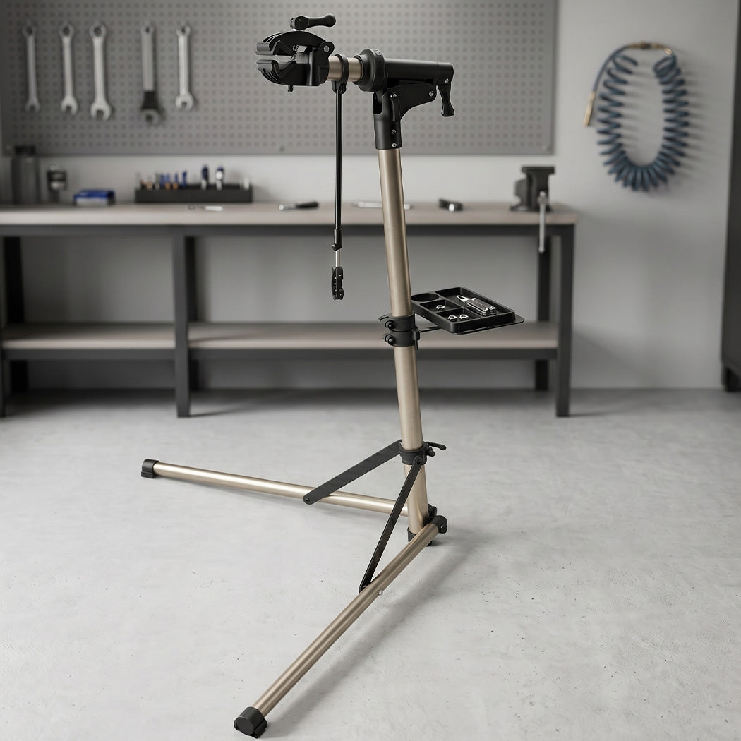 Bike Repair Stand Adjustable Foldable 60lbs | HomeAndLiving - 8