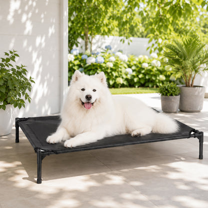Large Dog Bed Breathable Bolster 107x76x18.5cm