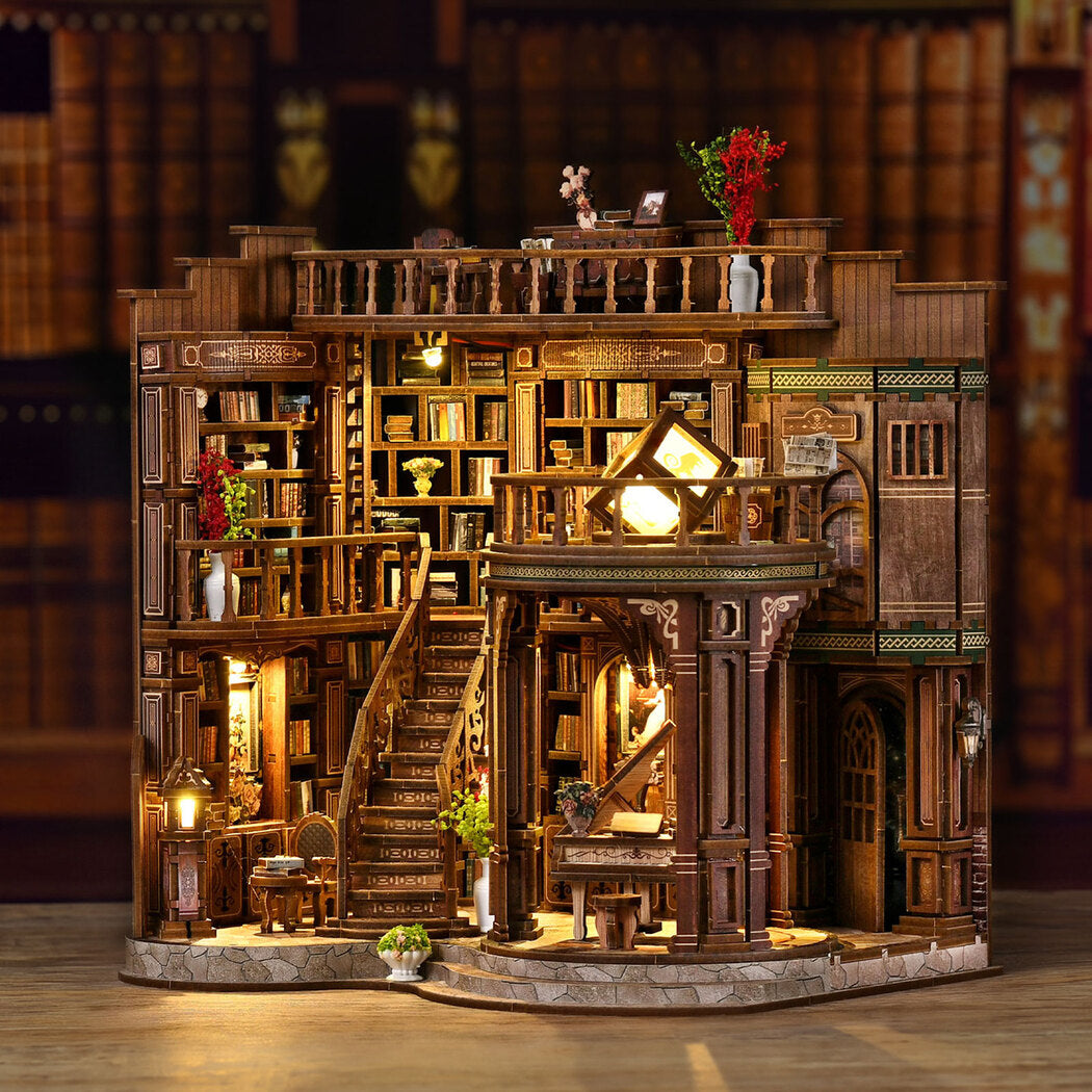 Vintage Library Kit Walnut 23x17x23cm