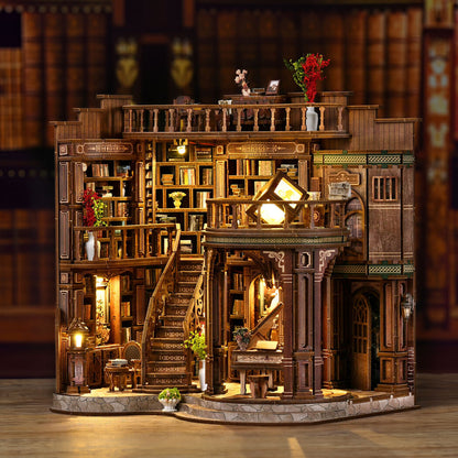 Vintage Library Kit Walnut 23x17x23cm