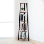 Contemporary 5 Tier Corner Shelf Industrial  Soft Cushion Classic