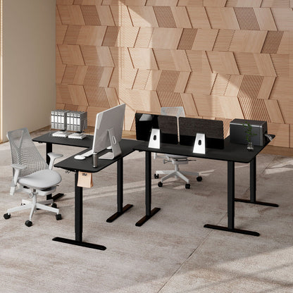 Electric Standing Desk Adjustable 130x130x72cm