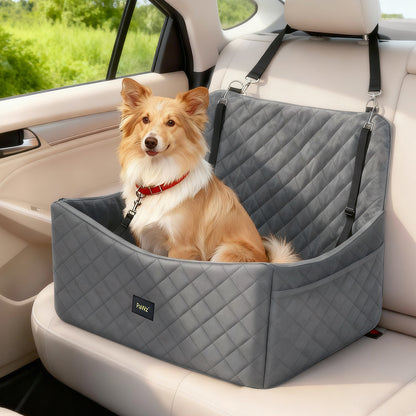 Dog Car Seat Booster Grey