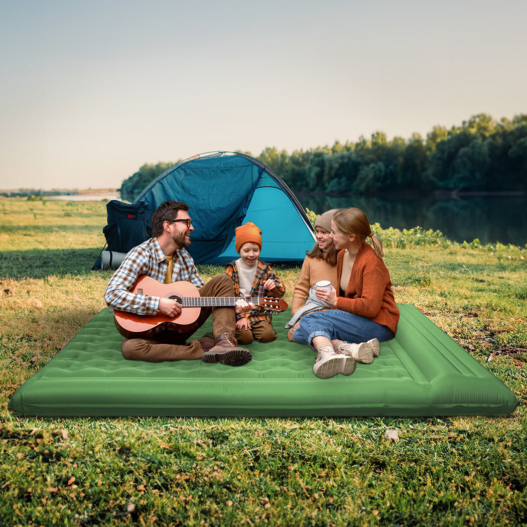 Camping Mattress Double Self Inflating 195x132x12cm