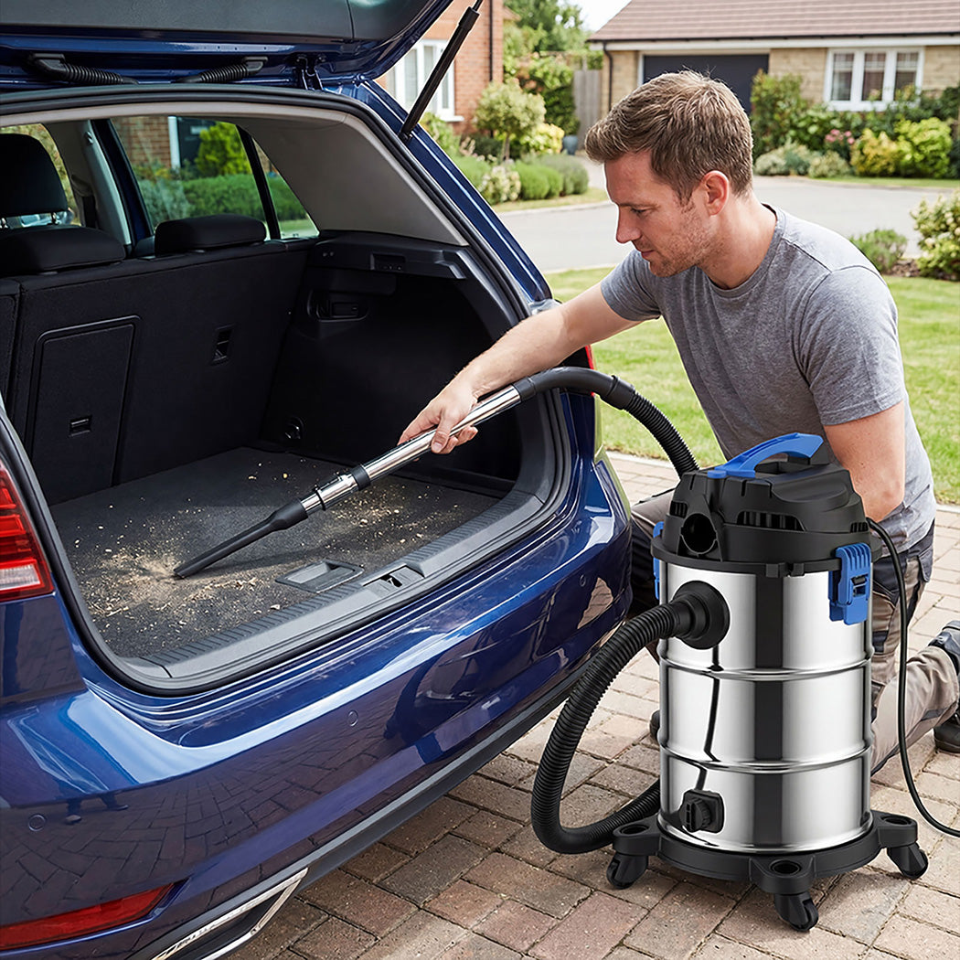 30L Wet Dry Vacuum Cleaner Blower 1400W | HomeAndLiving