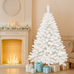 Ergonomic 1.5M 380 Tips White Christmas Tree  Easy Assembly
