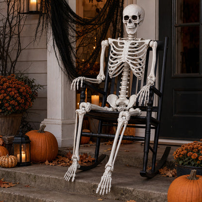 Life Size Skeleton Decoration 169x36x11cm