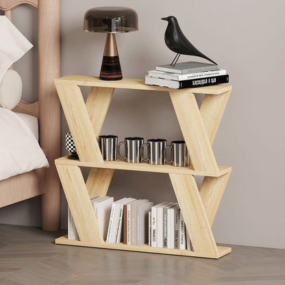 Slim Side Table Storage 60x22x56.5cm