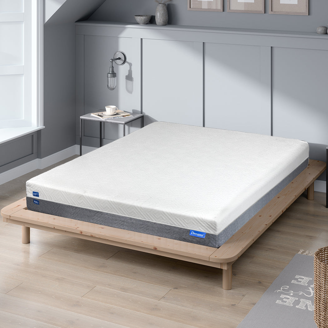 Luxury Double Mattress Gel Memory Foam  Soft Cushion Classic