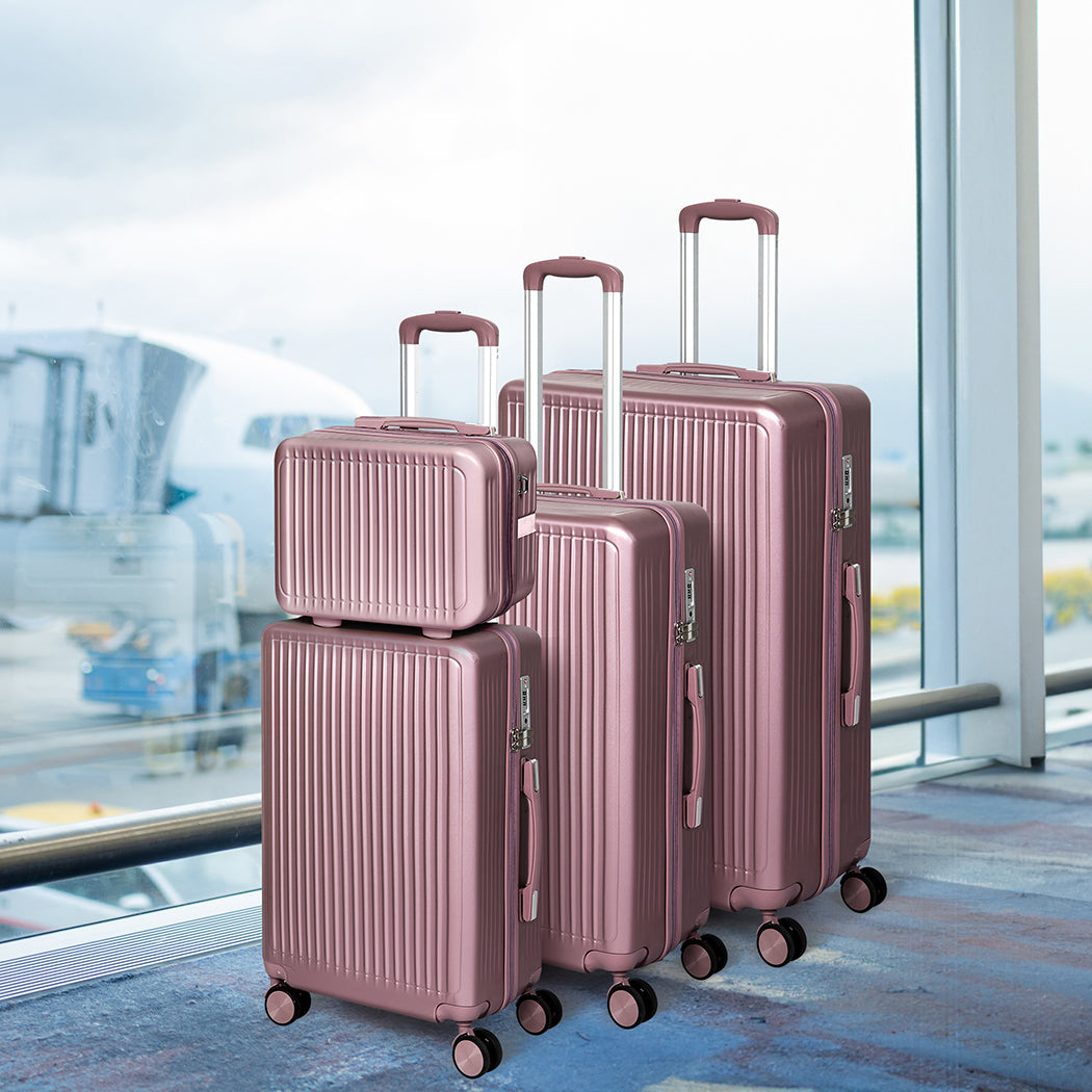 Aluminium 14"+20"+24"+28" - Gold 33x17.5x23.5cm