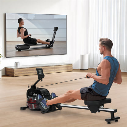 Water Rowing Machine Home Gym 170x52x75cm