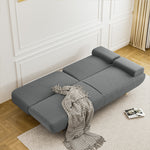 Luxury CONVERTIBLE SOFABED WITH USB CHARGE AND SIDE TABLE Durable
