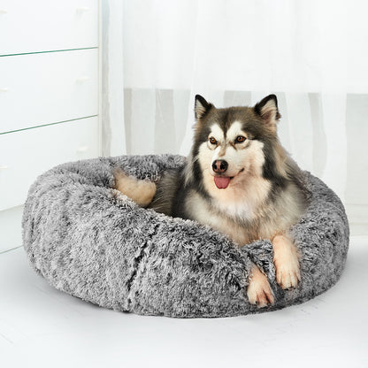 Calming Pet Bed XXL Charcoal 70x27cm