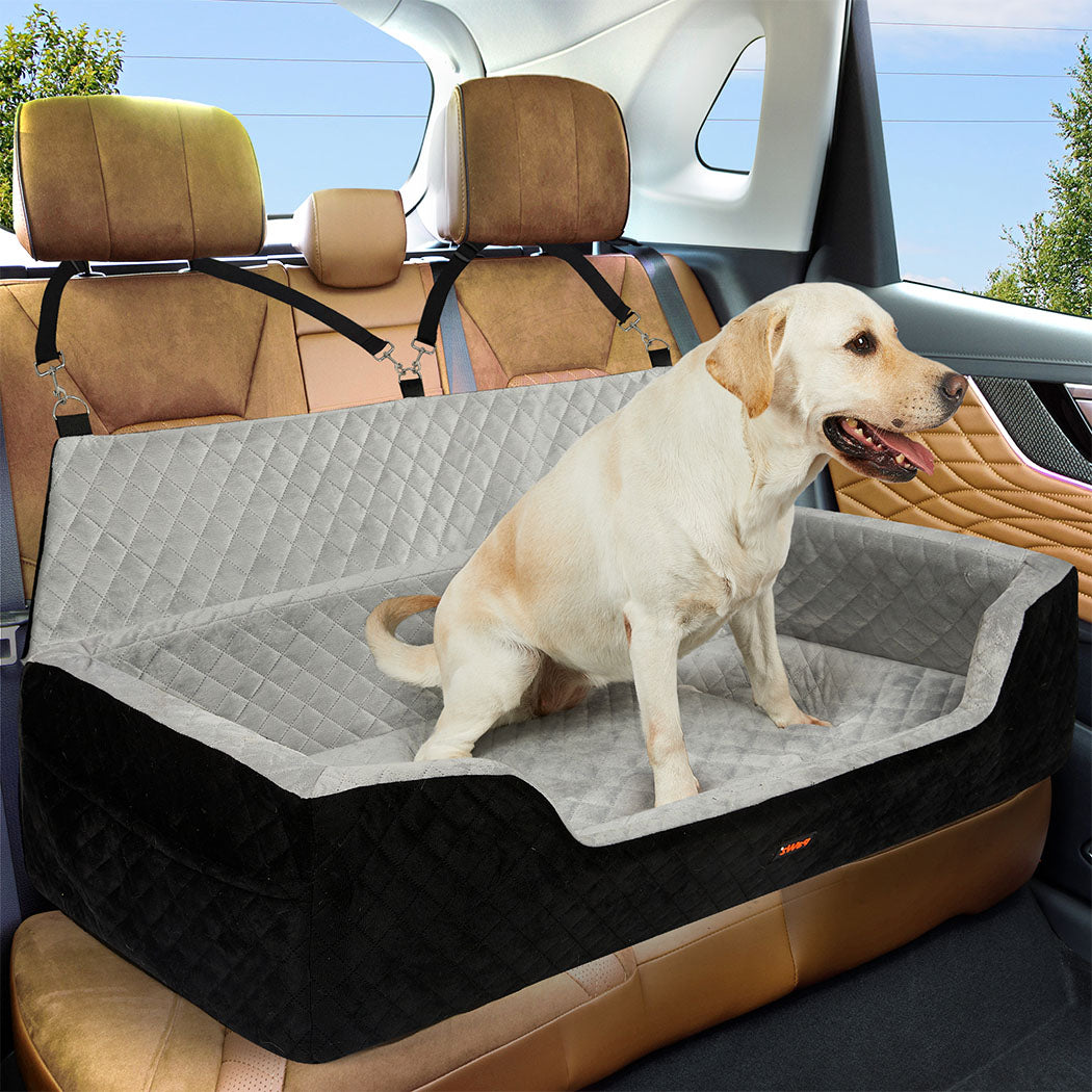 Dog Car Booster Seat Velvet 110x51x25cm