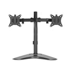 Dual HD LED Monitor Arm Stand TV Mount Holder 2 Arm Display Freestanding